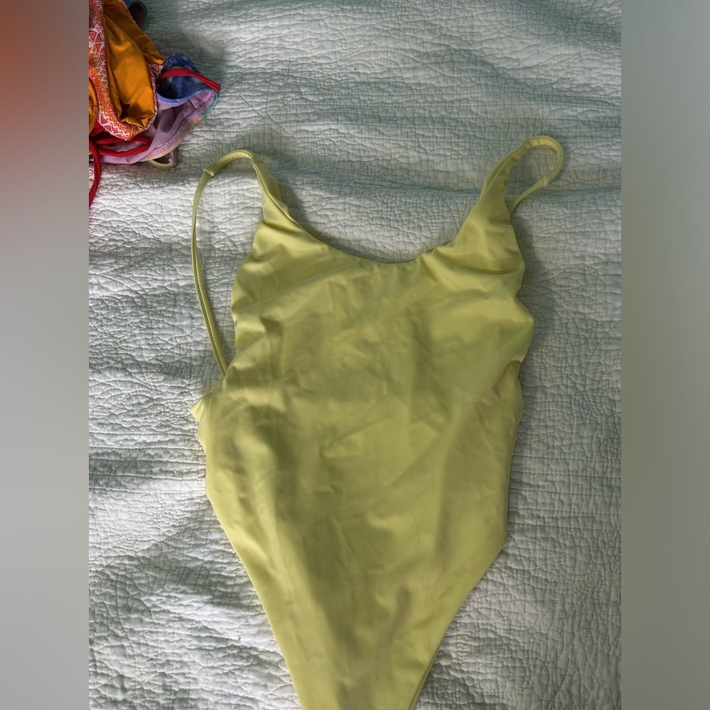 Disruptive Youth Yellow One Piece Bathingsuit